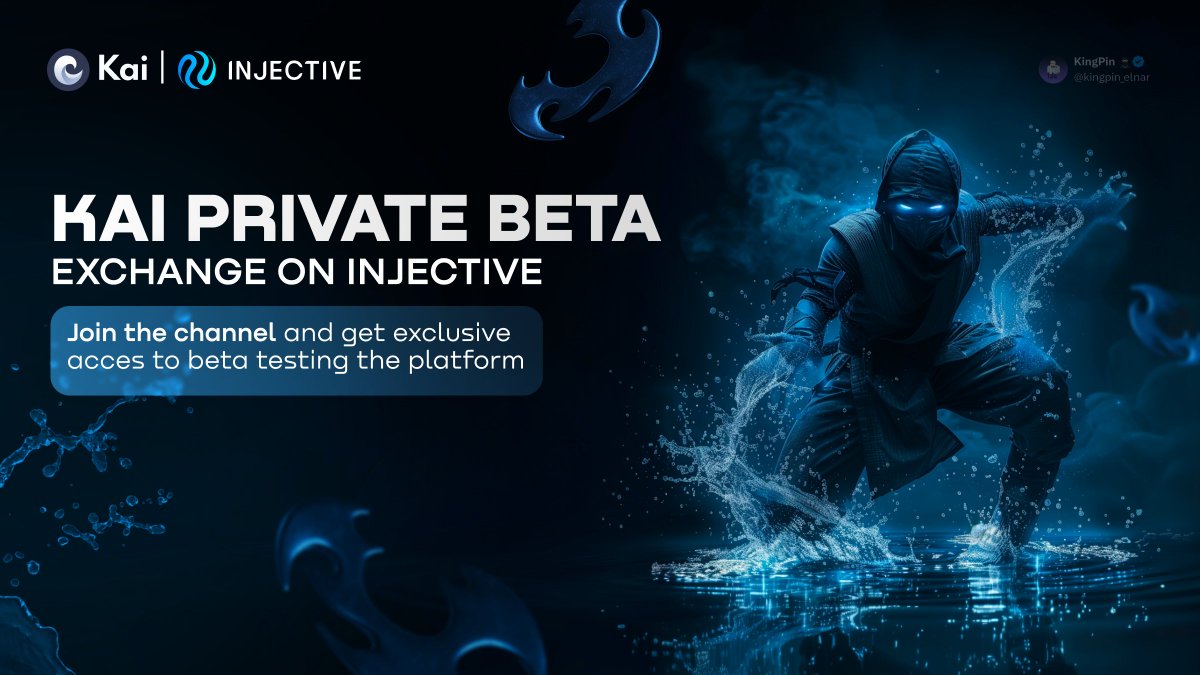 Have you already heard that @KaiExchange_, which is based on @injective, officially has a server on Discord?🚀 Be sure to join so that you don't miss important news and new information. 📢 Discord link: discord.com/invite/kaiexch…🔗 #Kai #Injective #Discord