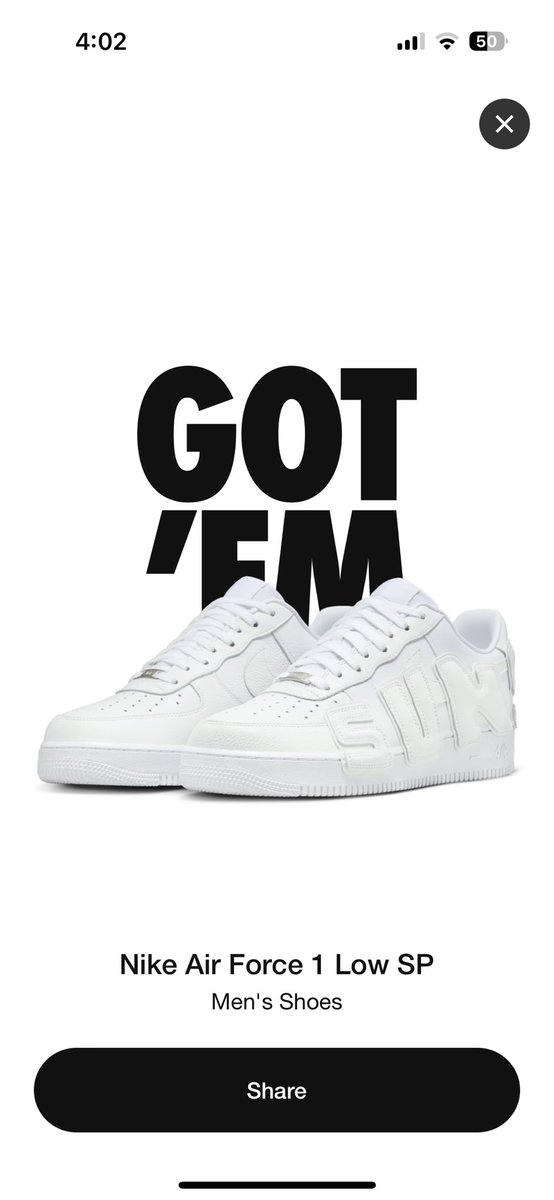 ryan5miller's tweet photo. @SOLELINKS Quick W https://t.co/pymVHM96pu