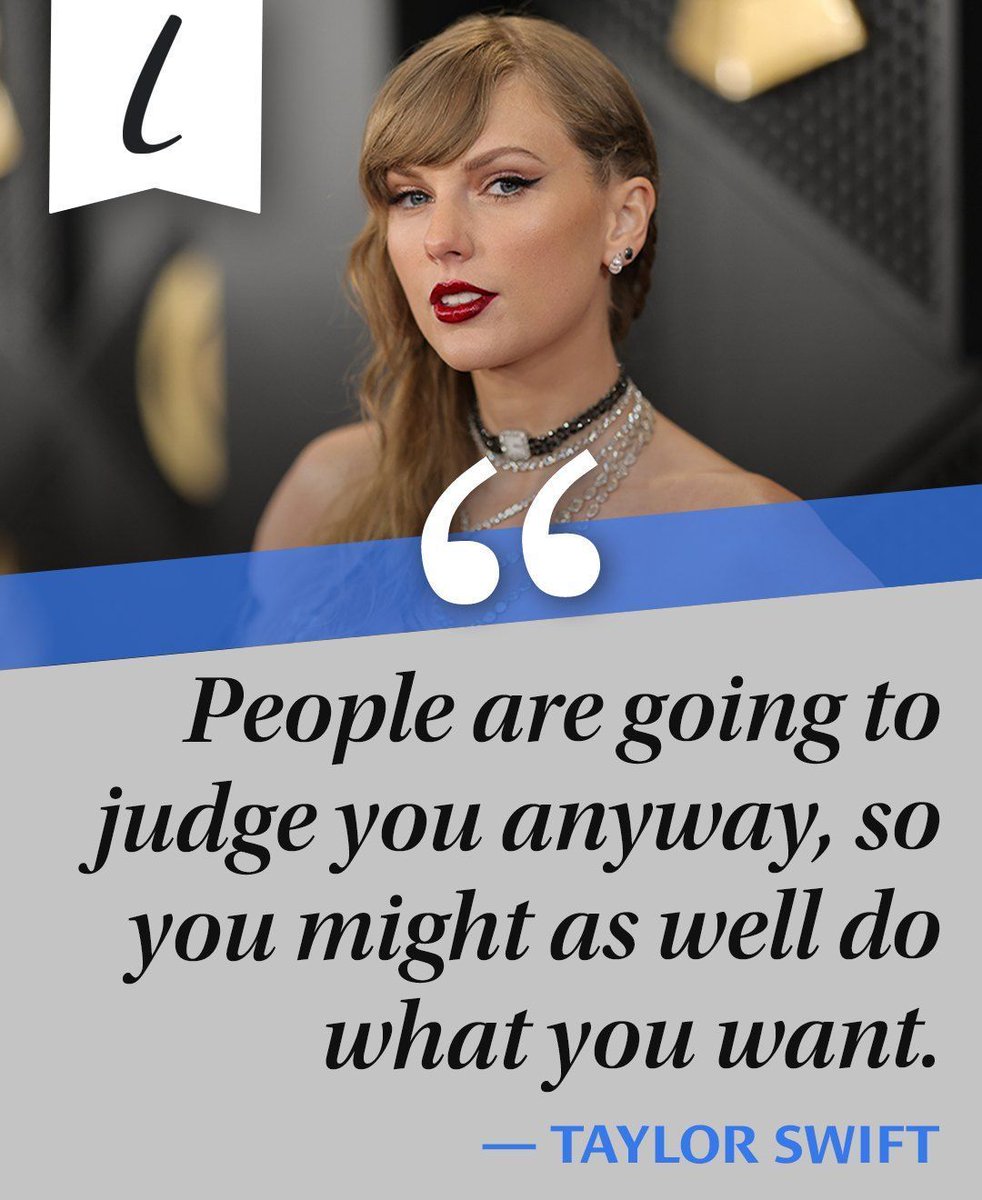 Do what you want! 👏 #TaylorSwift