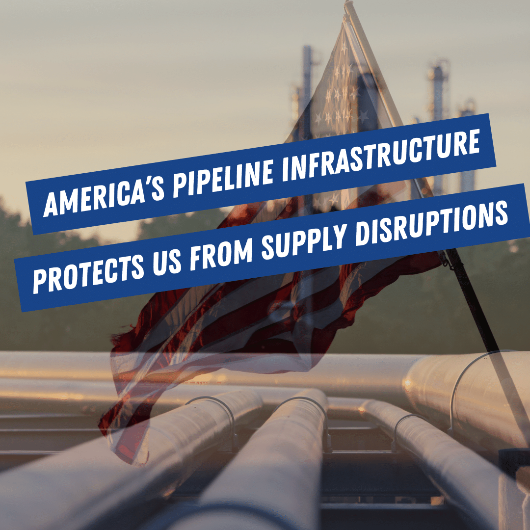 American energy delivered by #pipelines protects us from the impacts of foreign wars. #EnergySecurity