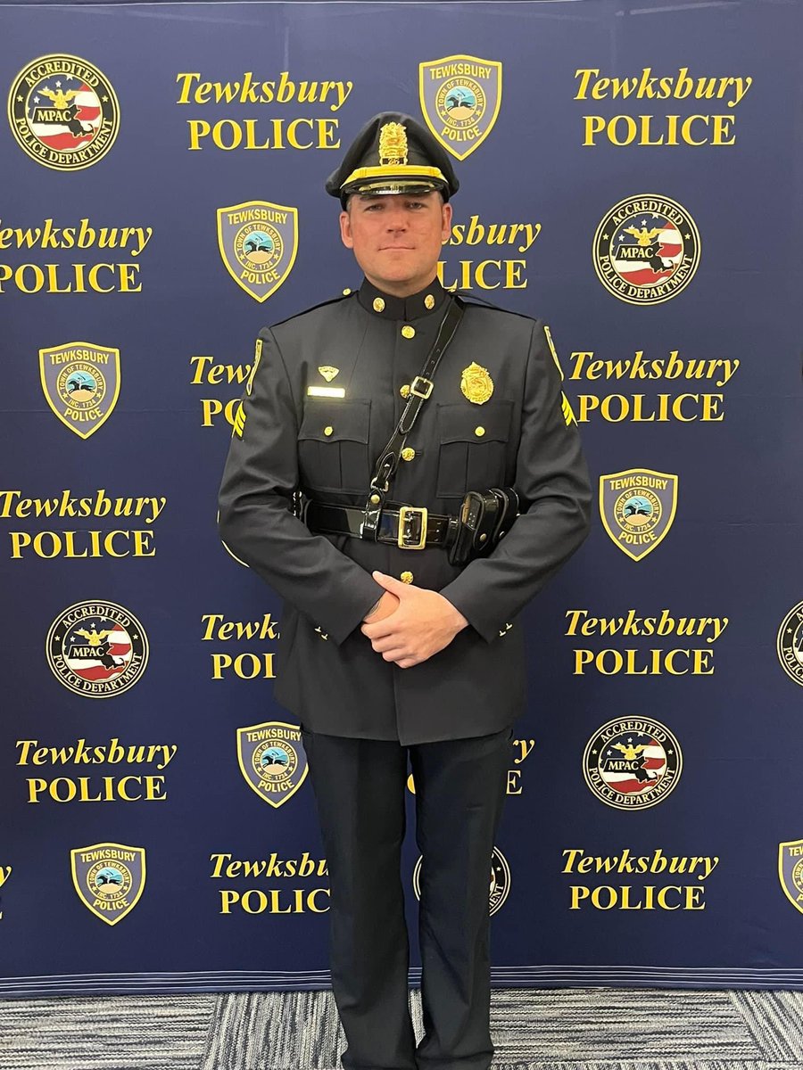 Please join us in congratulating newly sworn in Sergeant David Duffy! We are proud to have him as a new leader of the Tewksbury Police Department! TPD34