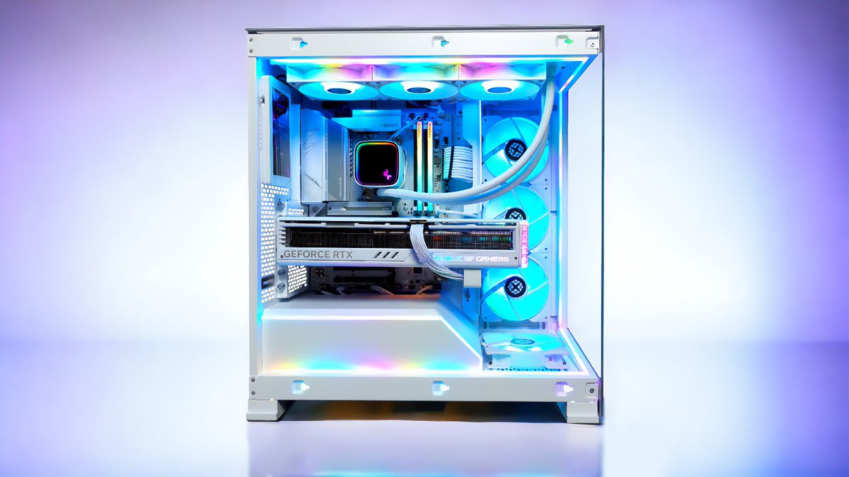 Why yes.. The NV5 Ultimate RTS now dazzles in white! 🌟 What's the first thing you'd load up with this beauty? #Phanteks #NV5 #gaming #gamingpc #customcomputer #readytoship Want one? 👉🔗bit.ly/3xZZvj8