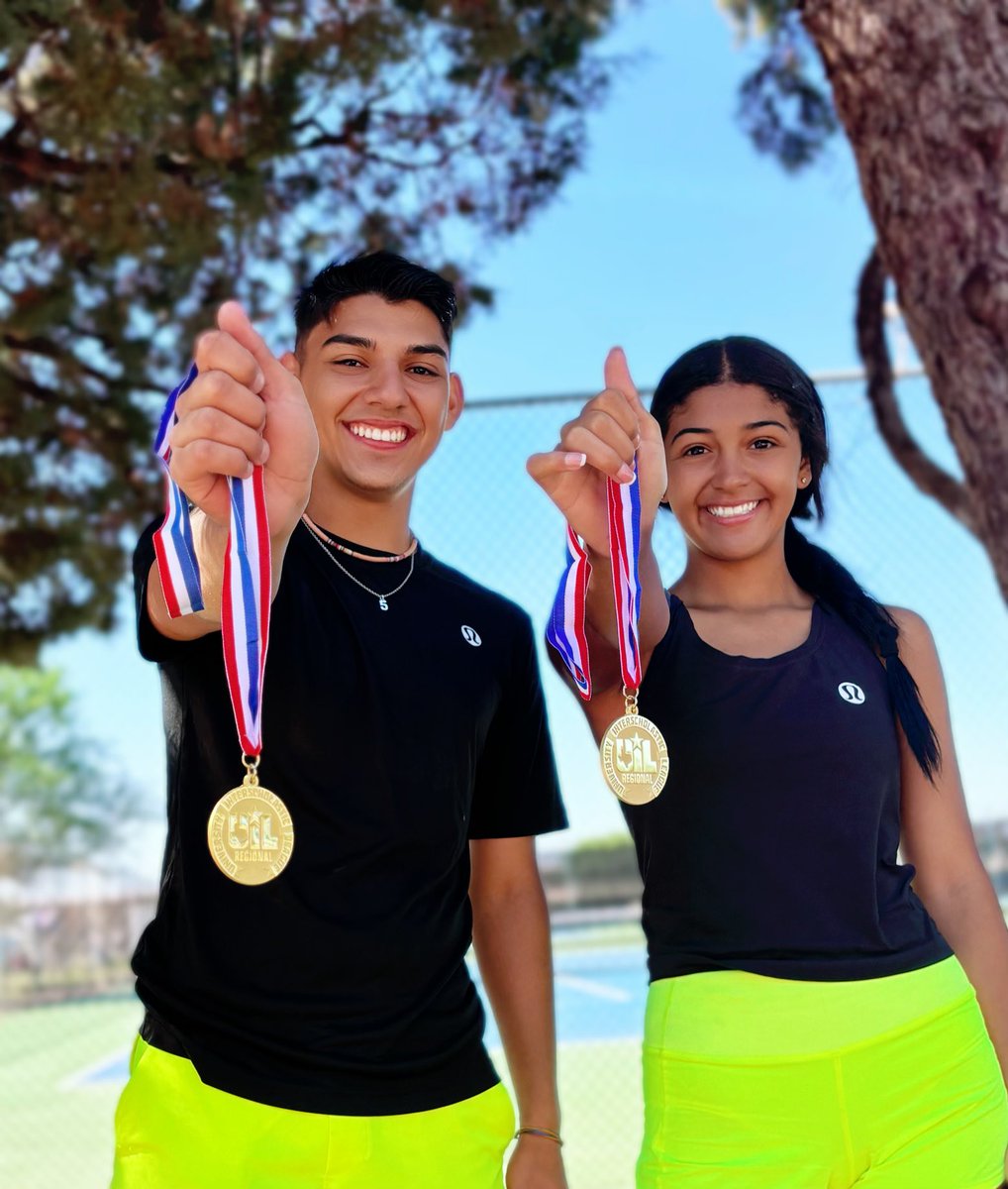 Patton Springs mixed doubles team of Toryan Childers and Diezel Ramirez beat a team from Nazareth 6-0, 6-2 winning the Regional Championship, securing their second trip to the State Tournament in San Antonio! Awesomeness from some kids in Afton!