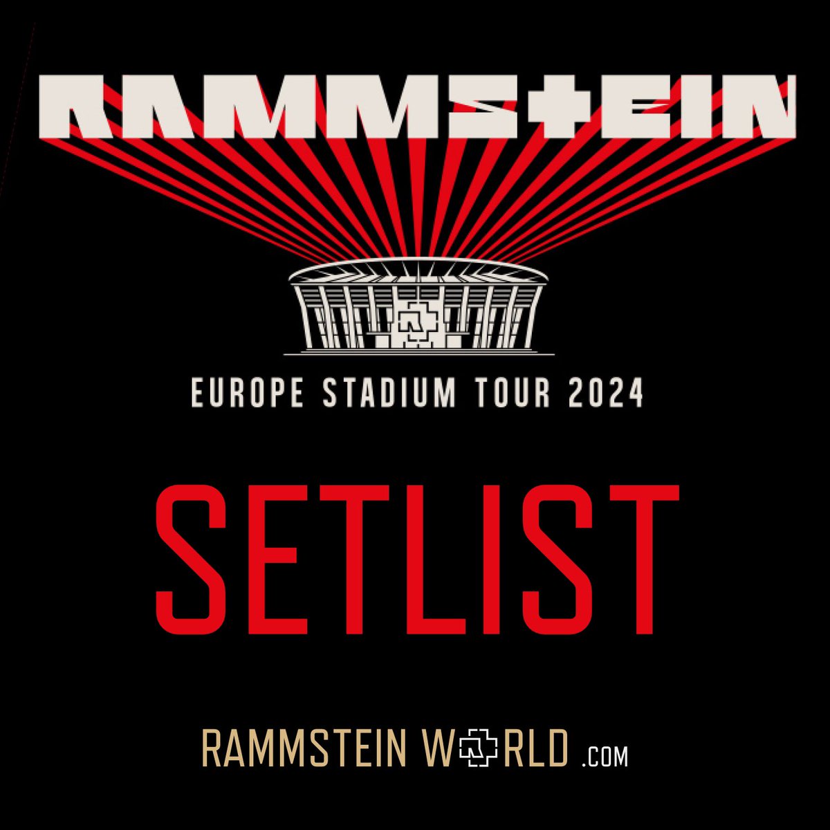 🇫🇷 Rammstein vient de terminer son concert de répétition à Prague. Voir la setlist : rammsteinworld.com/actualite-1379… 🇬🇧 Rammstein have just finished their rehearsal concert in Prague. View the setlist: rammsteinworld.com/en/news-1379-s…