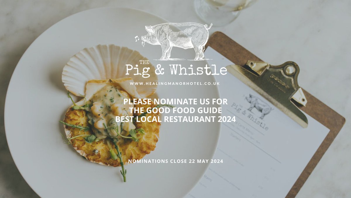 Please nominate us for @GoodFoodGuideUk Best Local Restaurants 2024! We would love to receive your nomination. It takes just 1 minute to cast your vote, and you could win a £250 restaurant voucher! Click here to nominate us: thegoodfoodguide.co.uk/best-local-res… #lincsconnect #restaurants