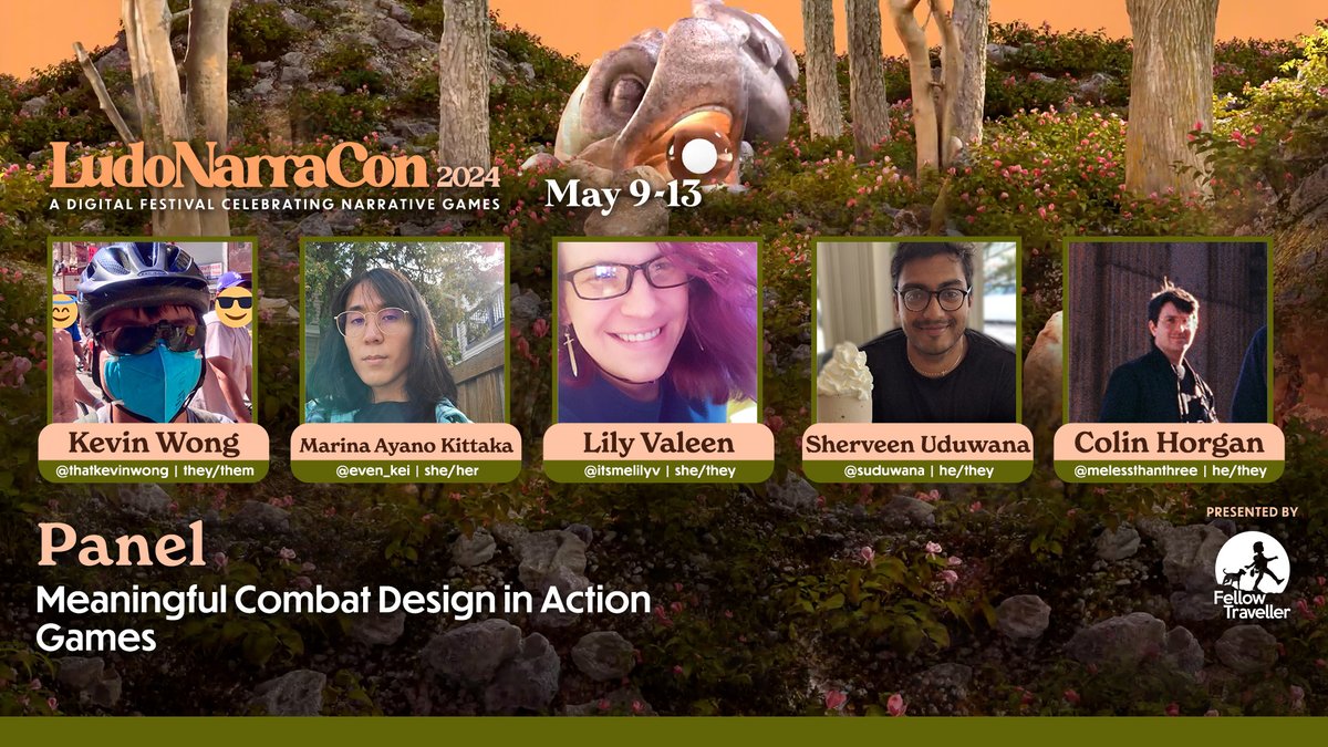 Join us live right now as @ThatKevinWong @even_kei @ItsMeLilyV @suduwana and @melessthanthree explore the design principles behind combat and how it drives storytelling, tone and characterization! ⚔️ 📺 bit.ly/LNCTheatreTab