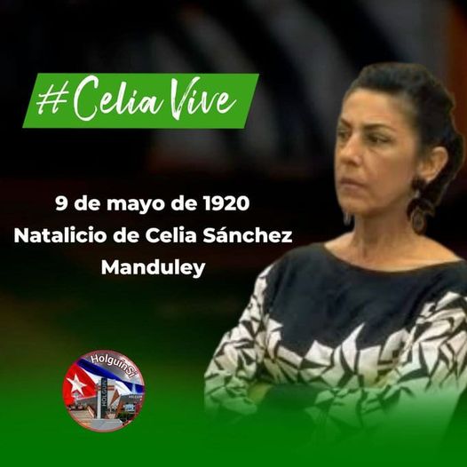 Recordamos el aniversario 104 del natalicio de nuestra heroína Celia Sánchez Manduley. Su eterna luz ilumina el camino de la Patria. #MujeresEnRevolución