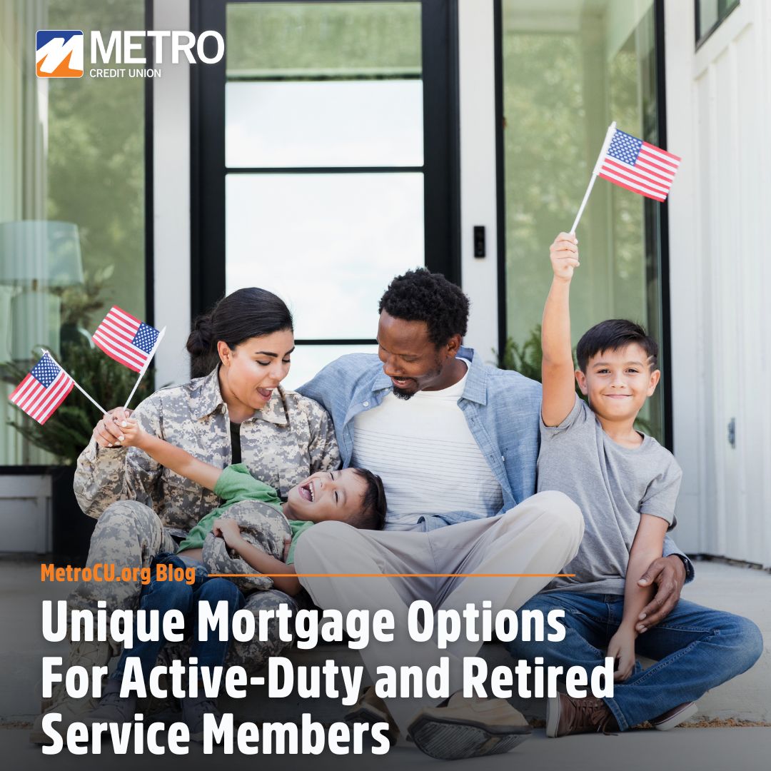 We offer special options available to the military community to help our members achieve financial goals like buying a home. Learn more here: ow.ly/7s3O50RAKxm #militaryappreciationmonth #mortgages #homebuyer #creditunions #creditunion #credituniondifference