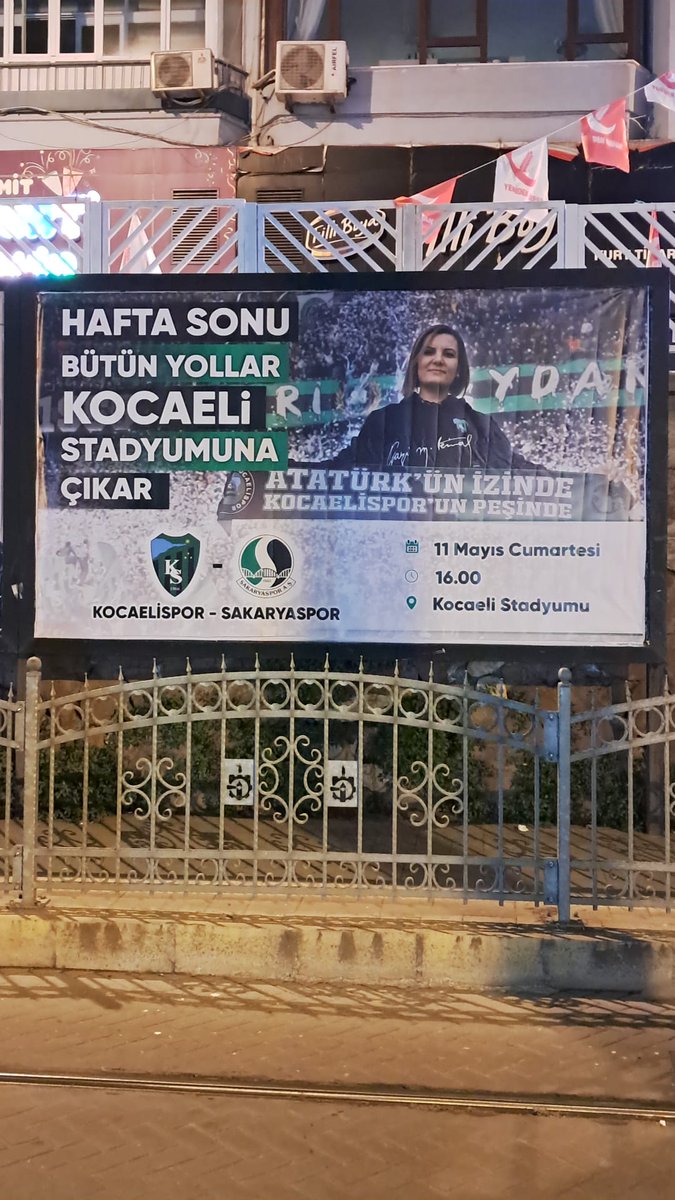 Hep destek, tam destek için bu Cumartesi saat 16.00'da Kocaeli Stadyumu'na
@Kocaelispor  💚🖤