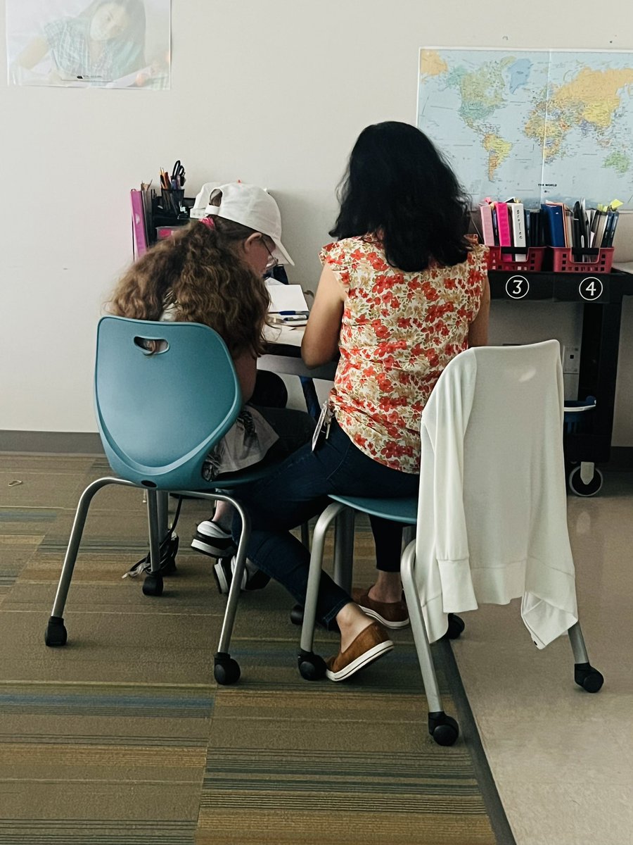 I caught Ms. Su working 1:1 with this student after the dismissal bell to help prepare her for a math test tomorrow. Our IAs are SO valuable, and I don’t know what I would do without Ms. Su ❤️ @AFMSChargers #TeacherAppreciateWeek