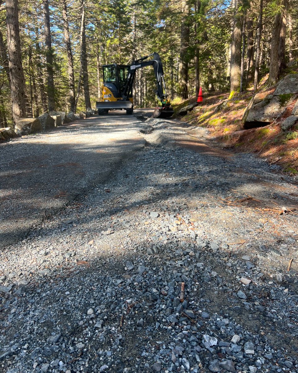 Acadia National Park (@acadianps) on Twitter photo Carriage Roads are now opened to all users. However, it’s important to realize that our roads crew is still working to repair the many washouts throughout the system. Carriage road users, especially bicyclists, should take caution and look out for marked washouts. Carriage Roads are now opened to all users. However, it’s important to realize that our roads crew is still working to repair the many washouts throughout the system. Carriage road users, especially bicyclists, should take caution and look out for marked washouts.