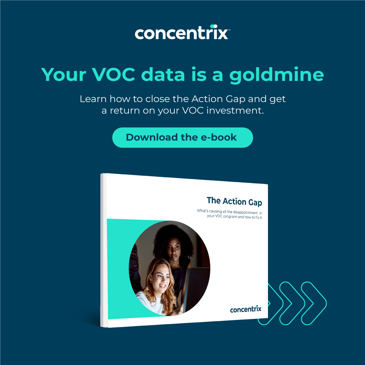 Struggling to keep customers raving about your brand? Discover how to turn VOC insights into a competitive advantage and learn proven strategies to design engaging surveys and empower your staff.  Download our ebook: ow.ly/V9Ys50RASkK #PowerOfConcentrix
