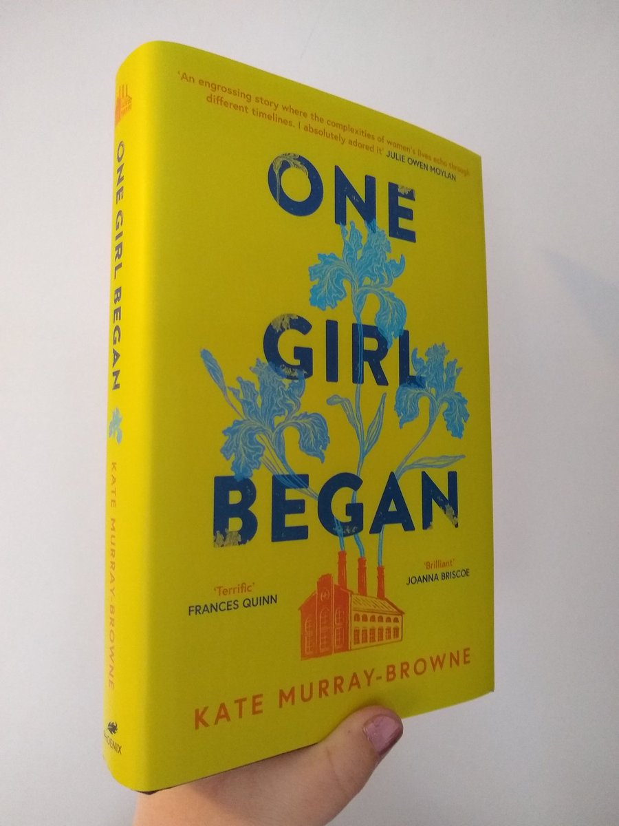 Thank you @Phoenix_Bks for #OneGirlBegan by #KateMurrayBrown (and for resending when the first one didn't arrive). 'Three women. One building. 111 years.' I love this premise! #BookPost out now