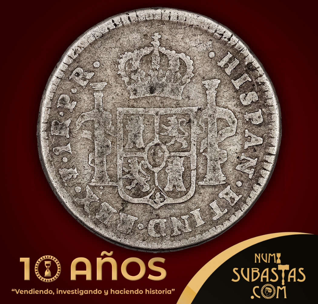 EN SUBASTA:
LOTE# 52-29
1 REAL DE PLATA POTOSINO ACUÑADO EN 1777 CON EL BUSTO DE CARLOS III 
cutt.ly/UeeiHrAe 
#Numisubastas #SubastaNumismatica #Coins #Coinnerd #Coleccionismo #Moneda #Coin #CoinCollection #CoinCollector #WorldCoins #CoinGeek
