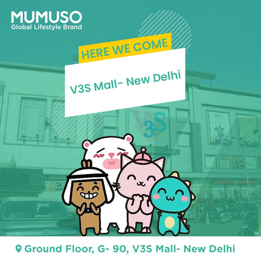 📍OPENING SOON 

V3S Mall, New Delhi
G-90, Ground Floor 

#openingsoon #retailtherapy
#shoppingexperience #newstorealert #newdelhi #shopping #MUMUSO