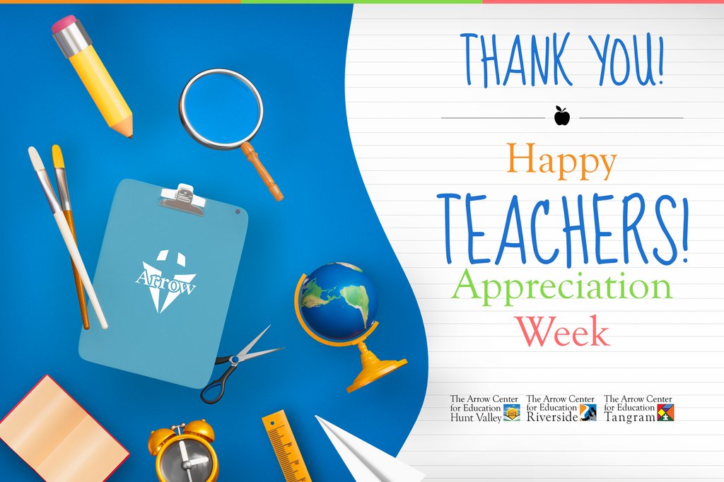 📝We want to take a moment to recognize all the teachers who inspire, motivate, and support our students. We applaud you! 👏 #TogetherKidsWin #MarylandTeachers #HuntValley #Belcamp #Towson #TeacherAppreciationWeek #ThankATeacher #EducationHeroes #Gratitude