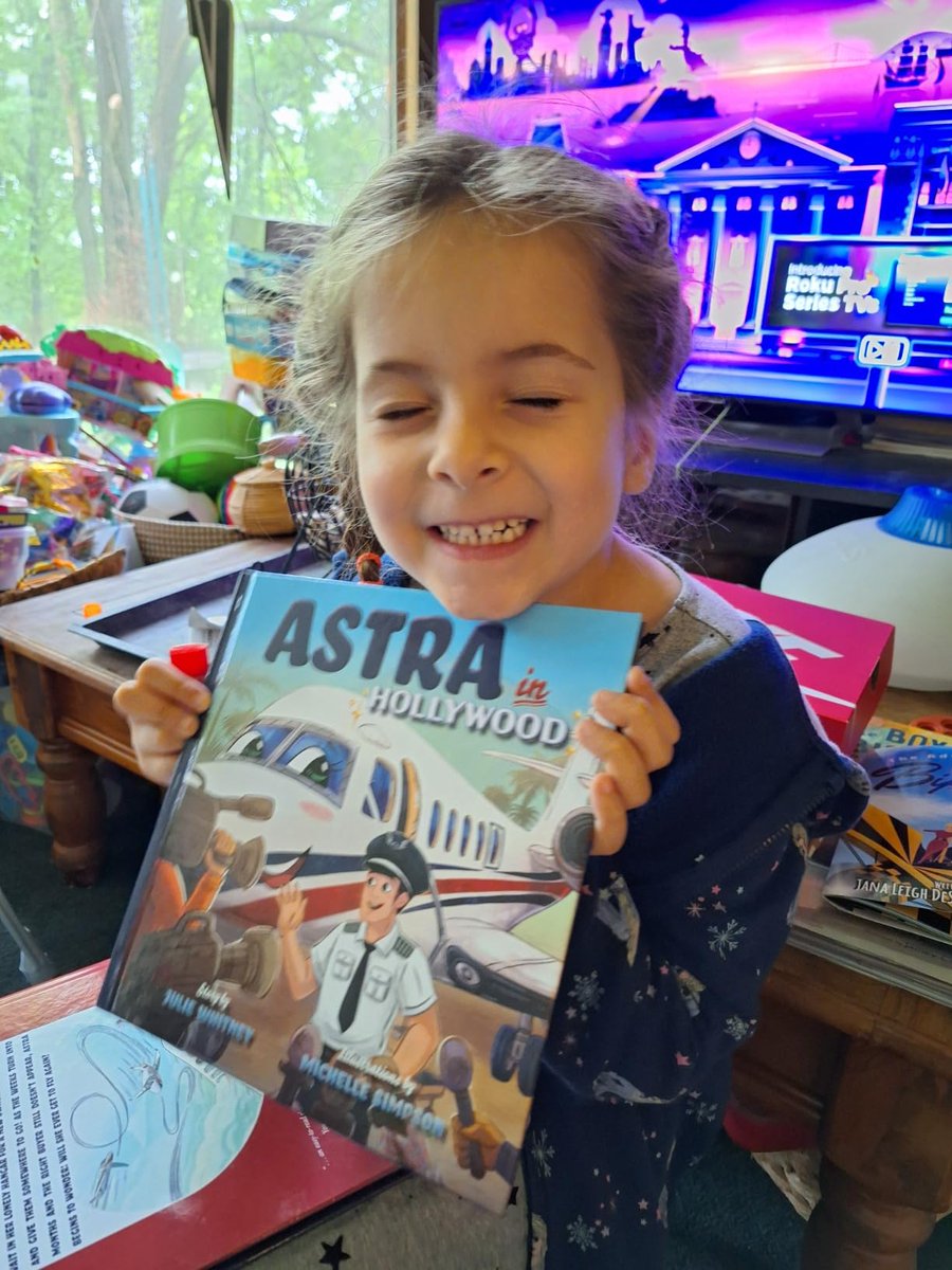 These photos just posted with reviews for #astrathelonelyairplane and #astrainhollywood have melted my heart! #childrensbooks #kidlit #picturebook #prek #k3 #airplanes #pilot #aviation #learntoread #bedtimeread #astra #youngreaders @brandypublish