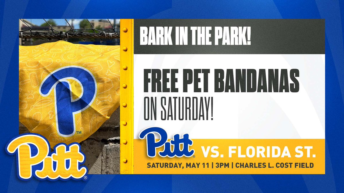 𝗕𝗮𝗿𝗸 𝗶𝗻 𝘁𝗵𝗲 𝗣𝗮𝗿𝗸! 🐶 Early arriving fans and their furry friends will receive a Script P bandana as we celebrate Bark in the Park Day on Saturday! 🎟: bit.ly/3JUShzz #H2P