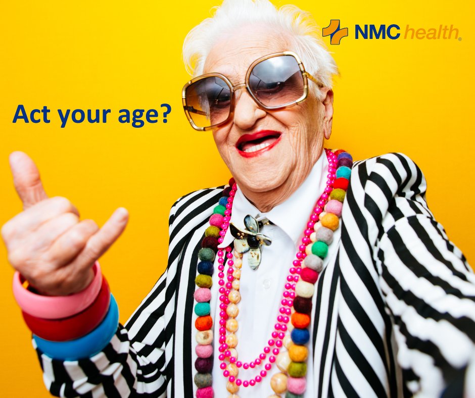 You defy stereotypes and rock out to your own rhythm. We celebrate you!

We know it's not easy to grow older, but you are here for it! We're here for you: bit.ly/3rovgMT.

#OlderAmericansMonth #OAM24