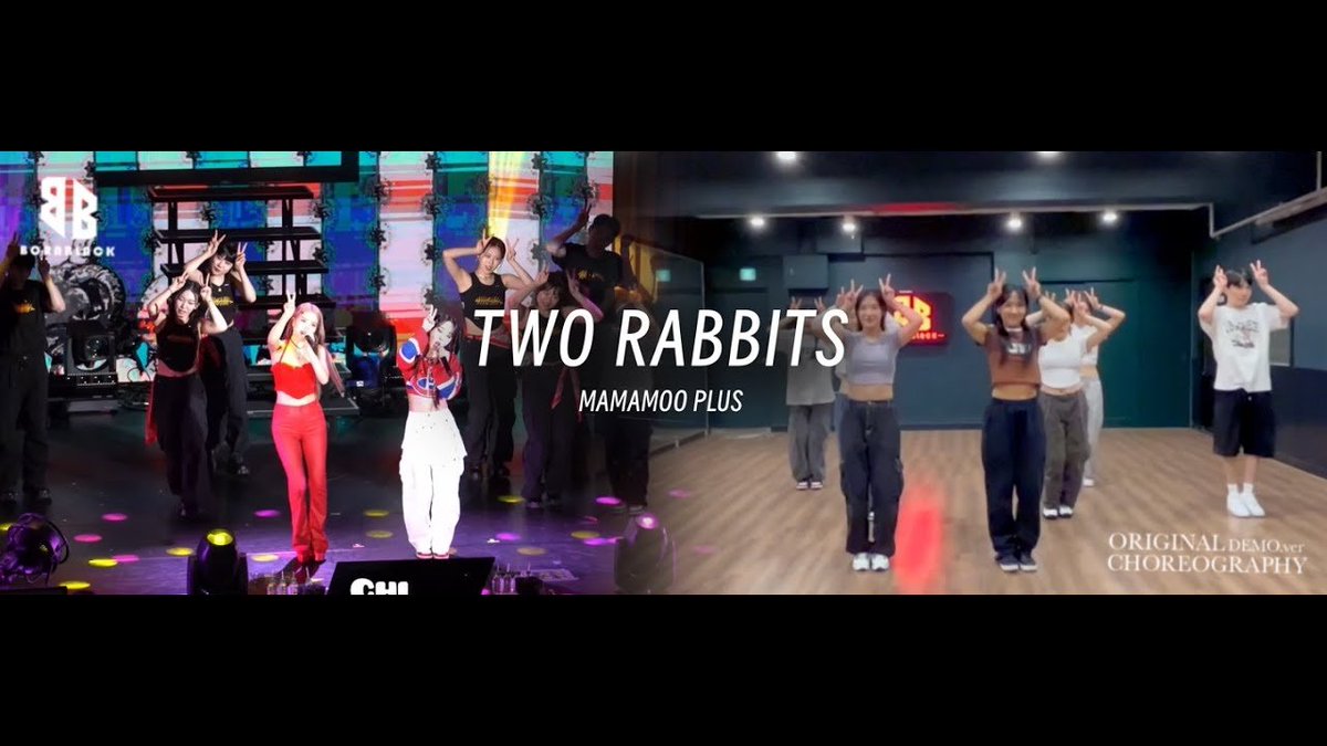 240509 BornBlack OFFICIAL

[Born Black] MAMAMOO+ - Two Rabbits (Original Choreography)

🔗 youtu.be/fKV3mJ8ofi0

--
Full length Two Rabbits soundtrack when?
#SOLAR #솔라 #MOONBYUL #문별 
#MAMAMOOplus #마마무플러스 @RBW_MAMAMOO