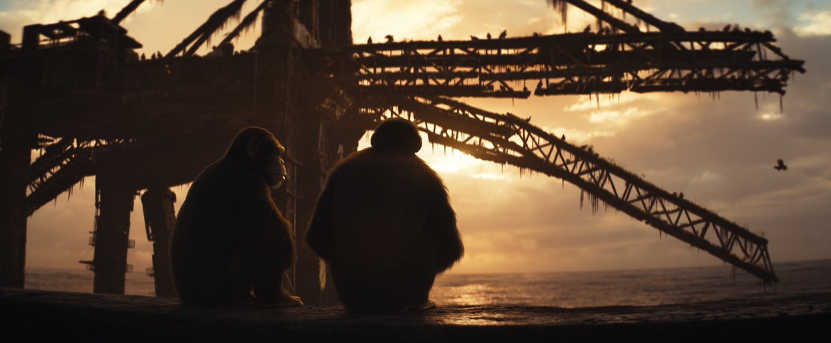 #KingdomOfThePlanetOfTheApes is a glorious follow up to one of cinema's greatest set of movies. A rich character & action fuelled wonder with strong performances, intriguing threats & a genuine care for emotions that culminate in an ending leaving me desperate for more. Bravo…