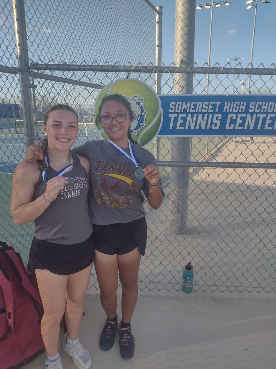 Senior Savanna Pequeno with her partner Oakley