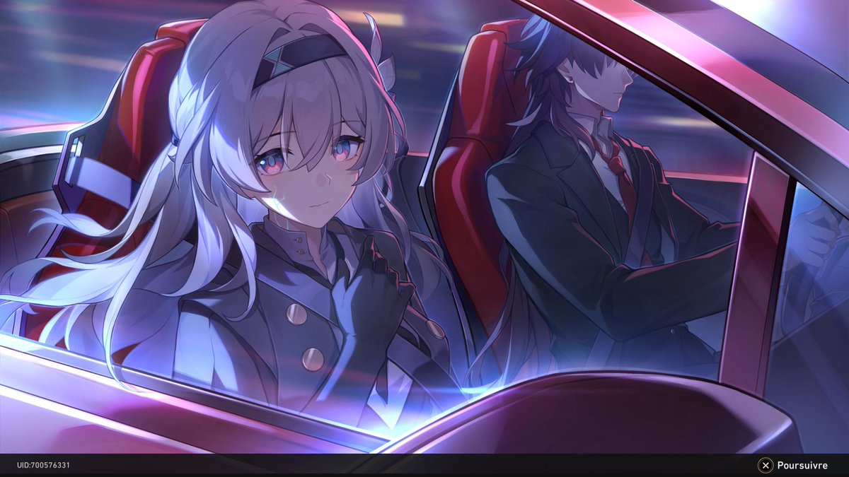 Blade au volant ça doit pas être rassurant #HonkaiStarRail