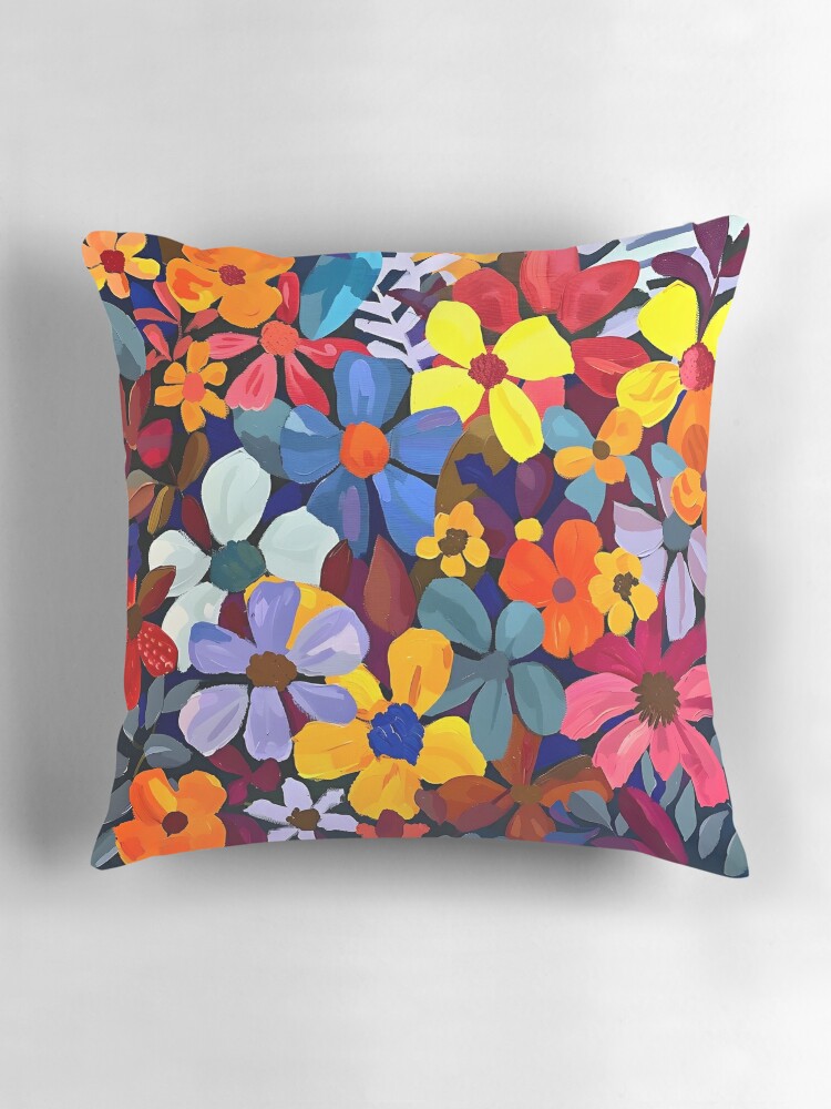 Flowers Patten Pillow | Redbubble
redbubble.com/i/throw-pillow…

#redbubble #redbubbleshop #redbubbleartist
 #patterndesign   #flowers #botanicalpattern  #colorfulflowers  #floralpattern #floraldesign #floraldesigns  #flowersartworks #throwpillow #throwpillows #pillowcasesforsale