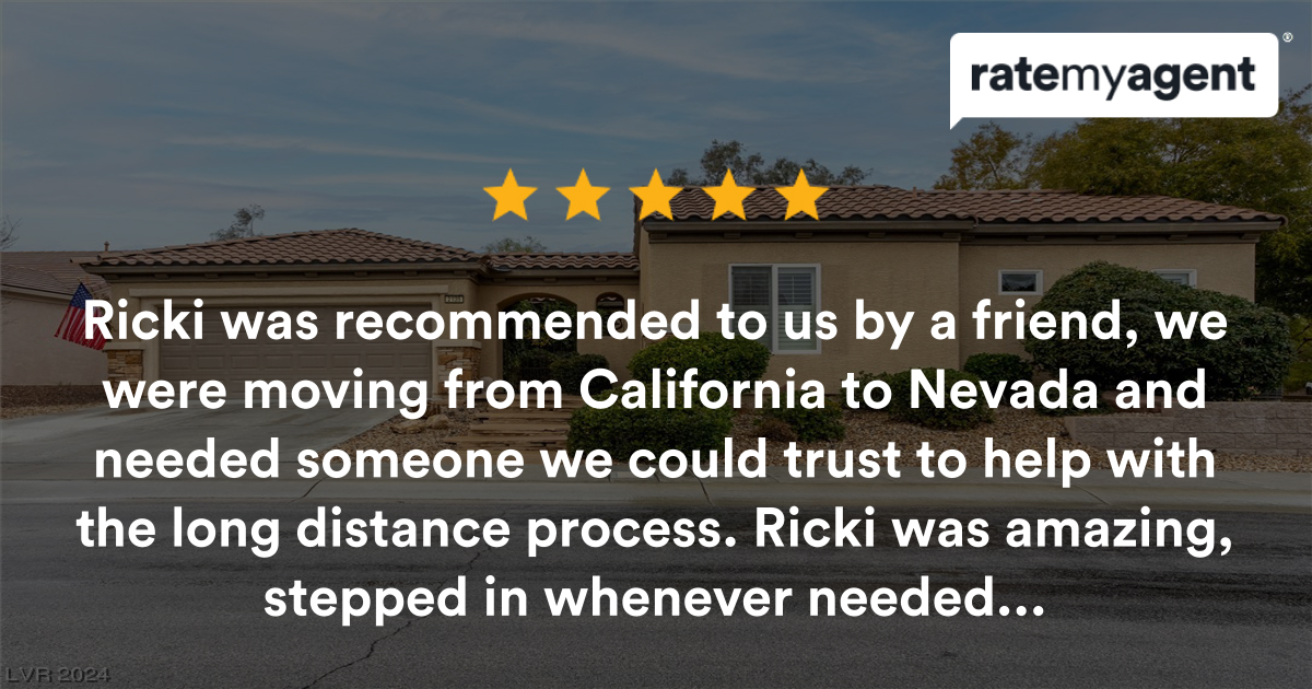 RealtorRicki's tweet photo. My latest #RateMyAgent review in Henderson.
 S.0187505
https://t.co/DhdEnd7dFW

...
#ratemyagent #realestate #Realty_ONE_Group__Las_Vegas_Southwest https://t.co/fLAEvPxe3x