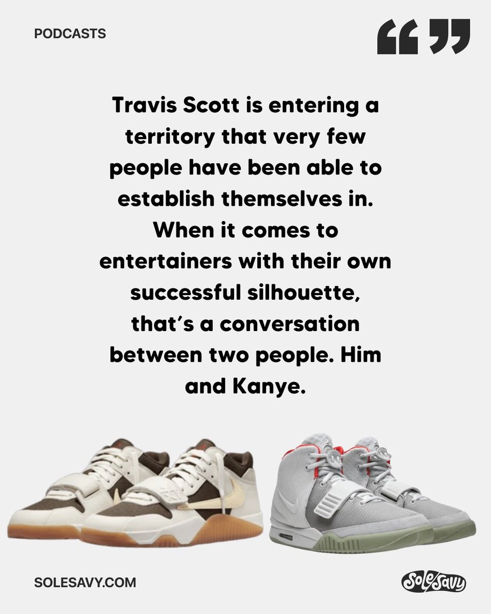 The Jumpman Jack takes Travis Scott into a territory few have entered. 🎧 Full convo: solesavy.com/news-194-how-t…