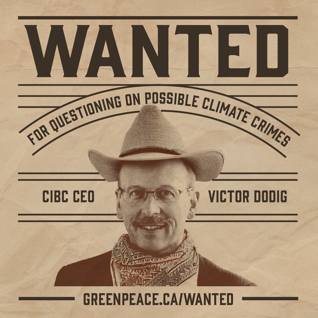 Canada’s #ENVI committee asked the CEOs of the 5 🇨🇦 banks to participate in a study on the impact of the financial sector on climate change. All refused to appear. @m_pauze @taylorbachrach please ensure the banks are held accountable for their part in the climate crisis.