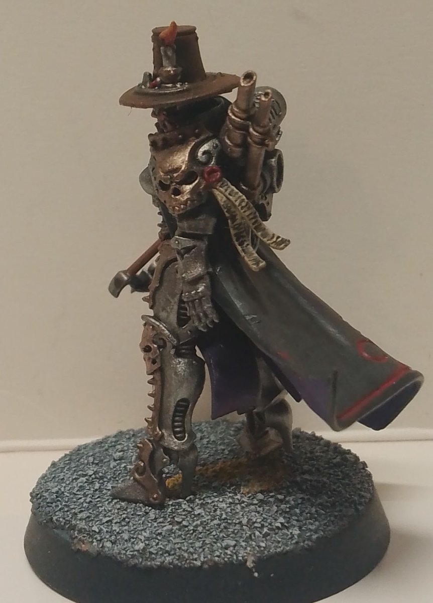 Just to prove, that I don't mention Greyfax only as Badass, in the Lore.
I also did paint her up.

#warhammer40k