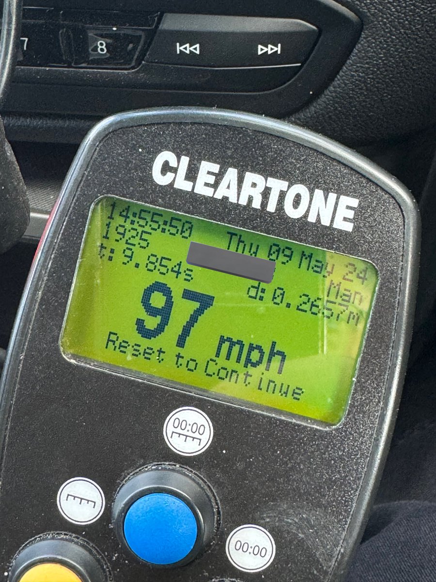 Multiple speeders dealt with today including one #Audi driver trying to get out of Devon too quickly on the #M5 - stopped and reported to court #NoExcuse #Fatal5