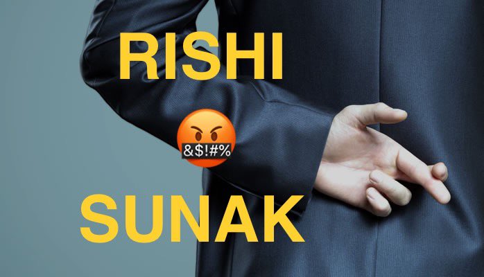 @RishiSunak ‘we’re cutting tax by £900 for ‘everyone’ in work.’  NO - just a specific group of workers. Those working and earning less than £26000, for example, get nothing, as usual. #SunakisaLiar