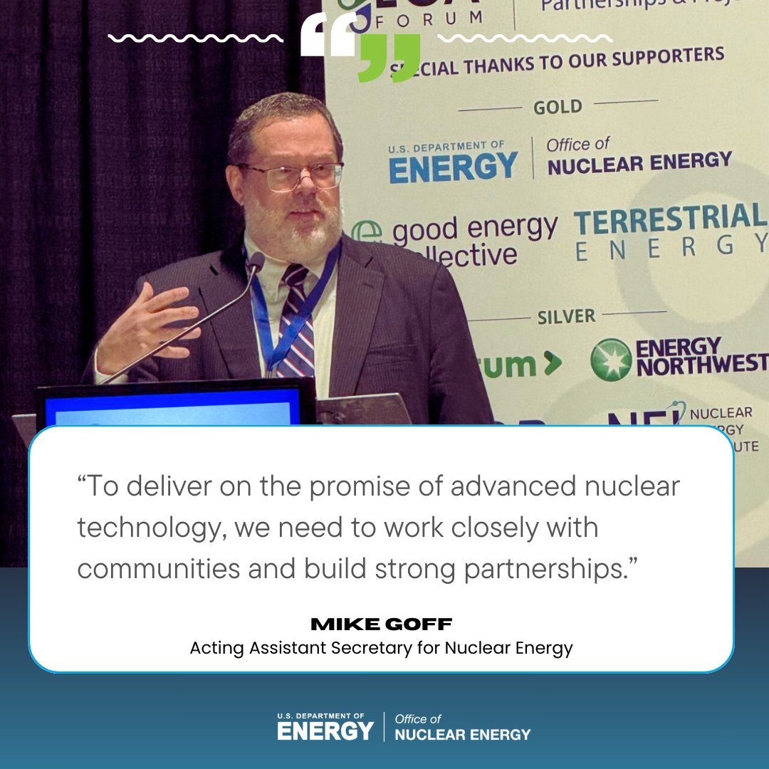 Teamwork🤝makes the dream work and partnerships at every level will be important to the deployment of advanced reactors.  @energycaorg
