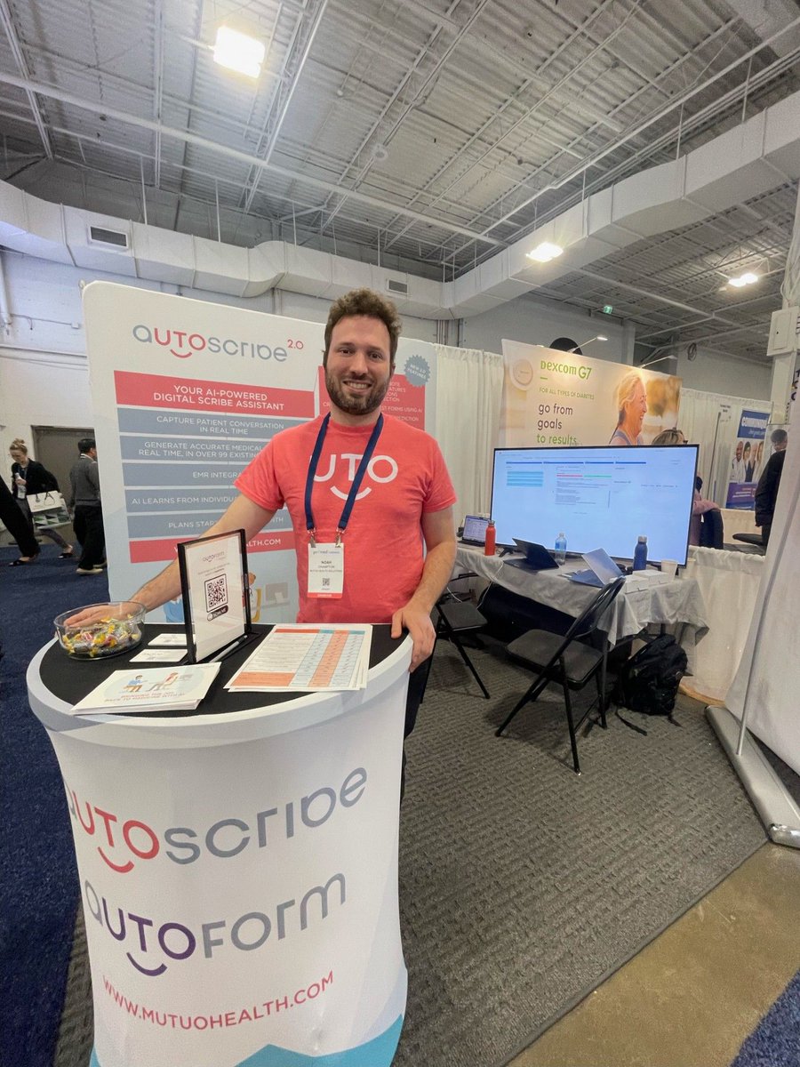 MutuoHealth's tweet image. It’s day two of the Pri-Med Conference. Thank you to everyone who stopped by booth #236 to experience a demo of our latest innovation, AutoForm. Missed out? No worries! Our team is here tomorrow, #PriMed24 #AutoScribe #AutoForm #AIinHealthcare