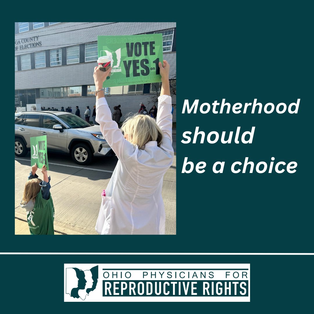 Today, we are celebrating mothers throughout Ohio. Motherhood should be a choice, and access to comprehensive reproductive healthcare, including abortion, is crucial in ensuring that women can make this choice freely and safely.