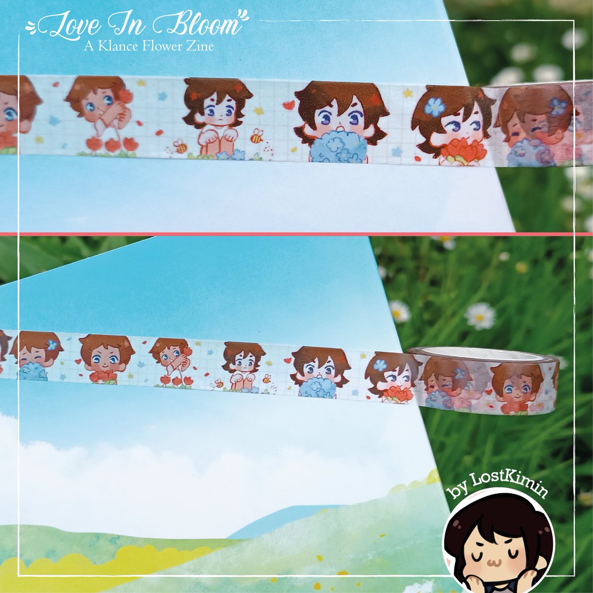 Who has the cutest washi tape? We're confident we do 👀🌸
Get yourself a roll before they run out of stock! Shop link in bio 🌼

#klance #klancezine #leftoversopen #keithkogane #lancemcclain #vld #vldzine #voltron #voltronzine #voltronlegendarydefender #keithxlance #laith