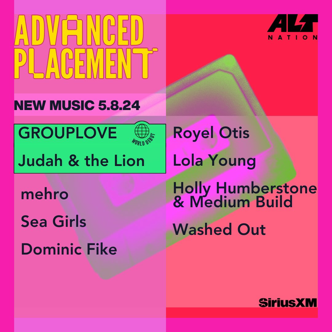 This week’s Advanced Placement with <a href="/altregan/">regan</a> ! What song should we play again? If you missed the episode, find it now on the SiriusXM app!

sxm.app.link/AdvancedPlacem…