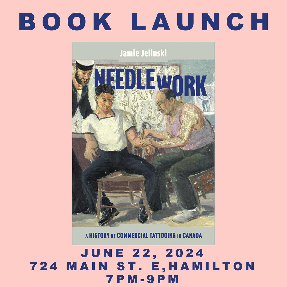 Jamie Jelinski (@jamiejelinski) on Twitter photo The first announcement of several book launches, this one being in #Hamilton at Rooney's. Everyone is welcome! <a href="/McGillQueensUP/">McGill-Queen's University Press</a> The first announcement of several book launches, this one being in #Hamilton at Rooney's. Everyone is welcome! <a href="/McGillQueensUP/">McGill-Queen's University Press</a>