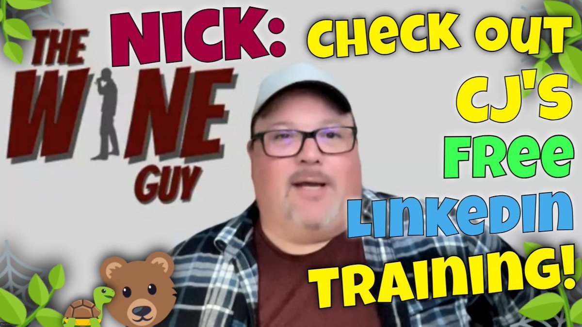 VIDEO: Nick: Check out CJ's Free LinkedIn Training! WATCH: buff.ly/4bs5Mmf Nick shares a testimonial thanking CJ for his free social media training on LinkedIn! Please WATCH, SUBSCRIBE and LIKE this Video! #smallbusiness #businesstips #business101 #marketing #sales