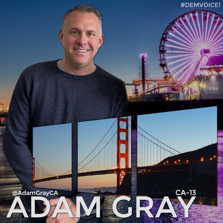 #ProudBlue #DemsUnited #wtpBLUE #wtpGOTV24 Adam Gray #CA13 advocates for bipartisan and common sense solutions for Central Valley He’s out on the road “pounding the pavement” talking about our worries and problems we feel critical and @AdamGrayCA knows when he’s elected…
