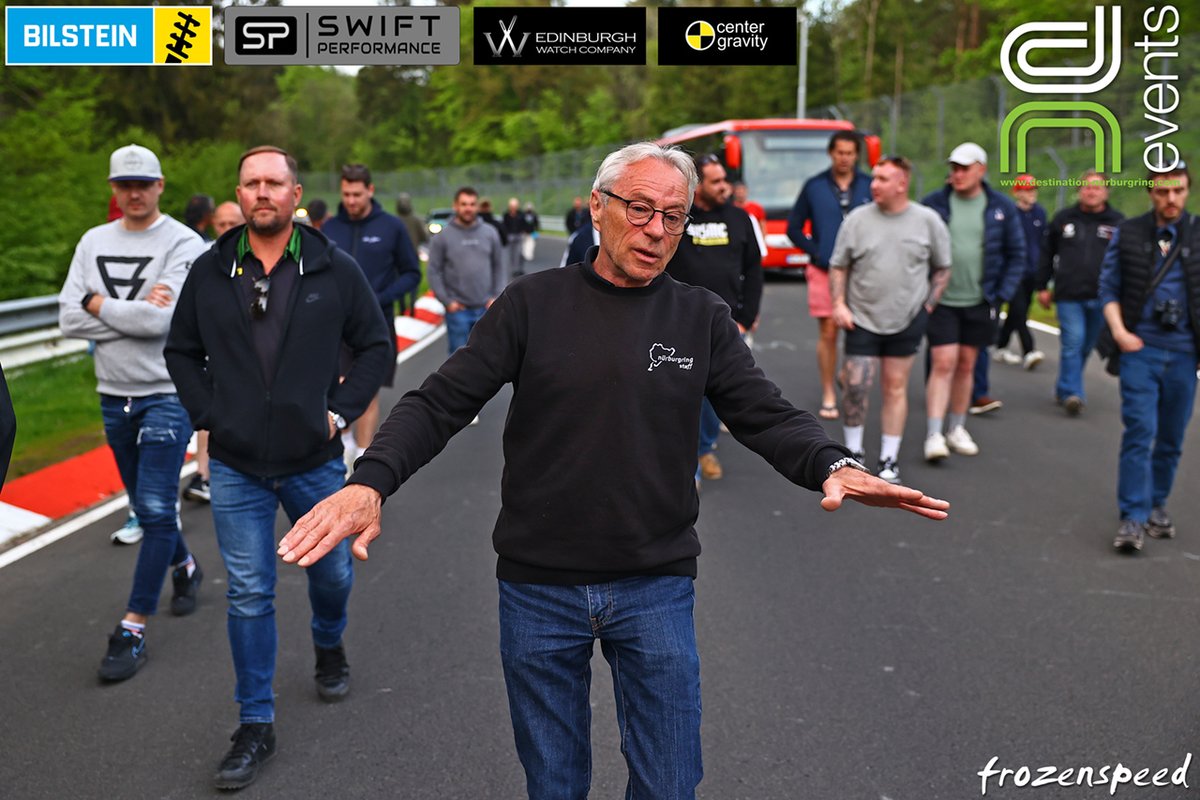 Frozenspeed's tweet photo. Every fun DN event starts with an equally fun trackwalk.
Roll on tomorrow! #DestinationNurburgring #SpringDN https://t.co/KkvkODPan7