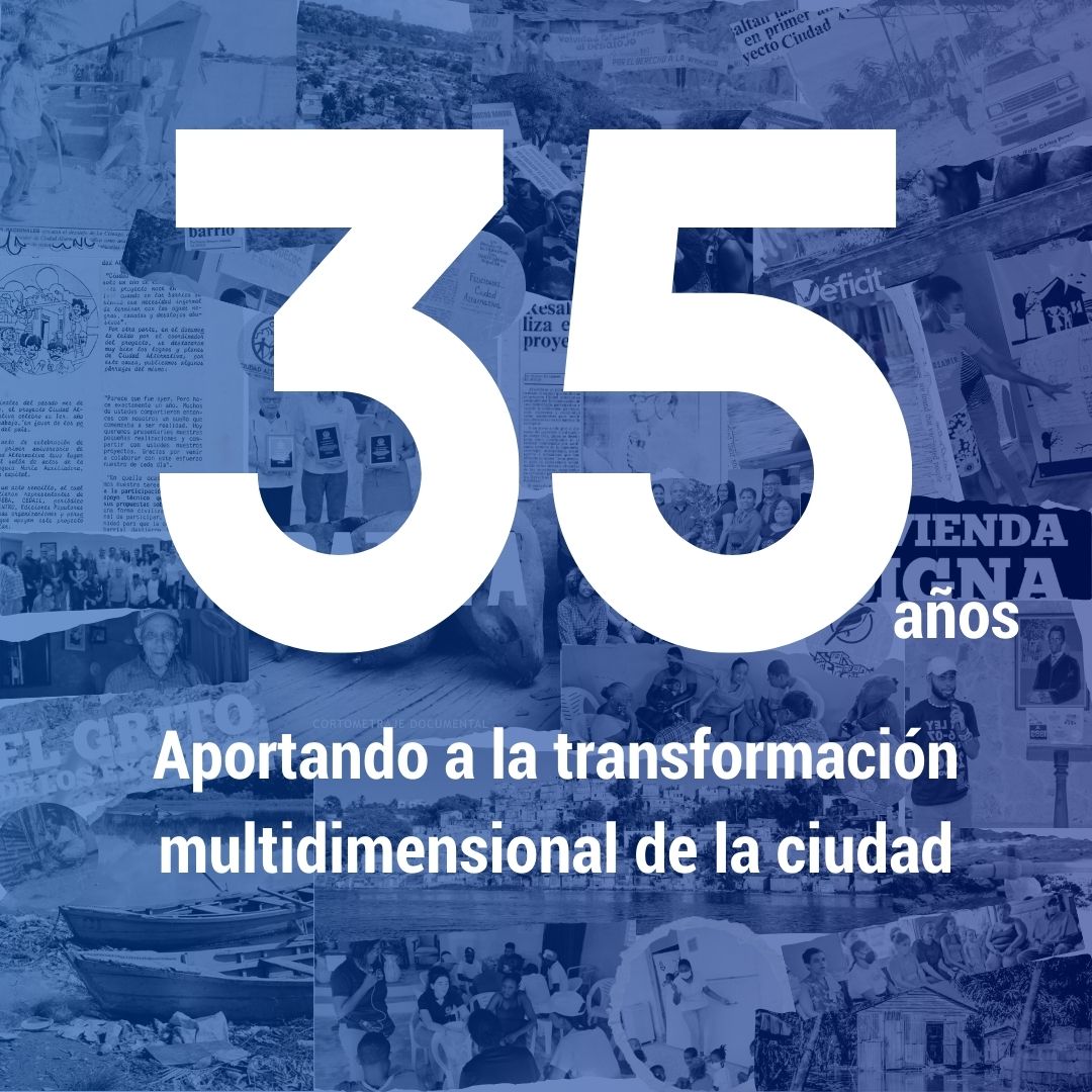 ¡𝑬𝒔𝒕𝒂𝒎𝒐𝒔 𝒅𝒆 𝒂𝒏𝒊𝒗𝒆𝒓𝒔𝒂𝒓𝒊𝒐! 🎉

En estos 35 años, hemos acompañado a organizaciones sociales en su lucha por la transformación del derecho a la ciudad, en un hábitat saludable y vivienda segura. 

#DerechoALaCiudad