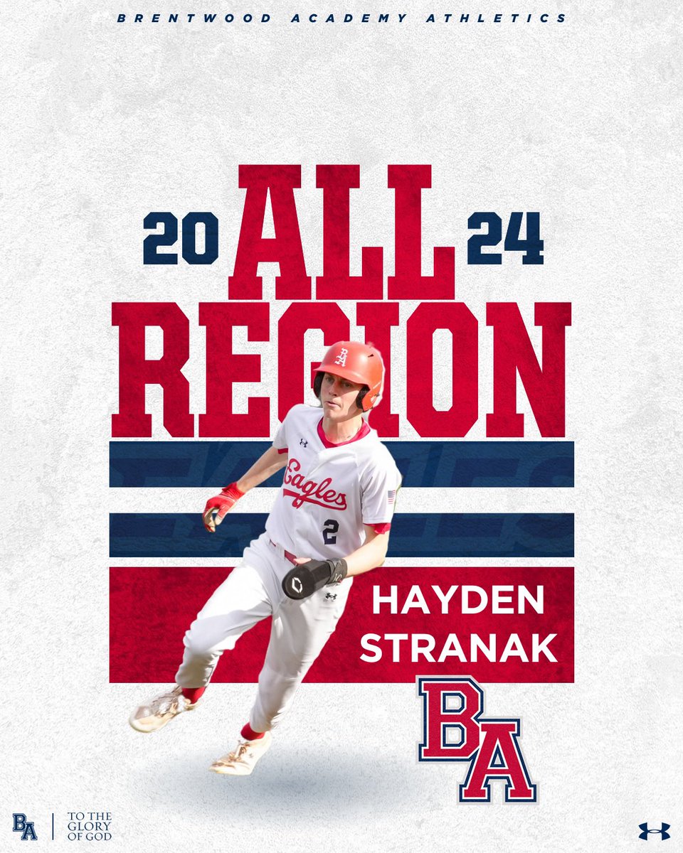 Congratulations to Dominic Monaco ‘24 on being named DII-AA All-Region Player of the Year! Joey Ansell ‘26, Ty Brinkmann ‘24, and Hayden Stranak ‘24 were also named First Team All-Region! Good luck to the baseball team as they compete at MUS this weekend in the State Tournament!