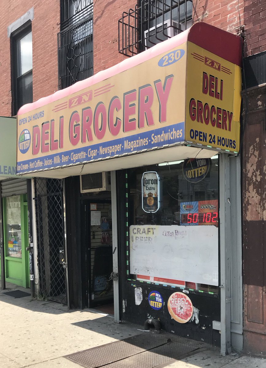 ZN Deli Grocery. 230 4th Ave, Brooklyn, NY. (DG Archive: August 2019). #deligrossery #zndeligrocery #zndeli #parkslope #gowanus #brooklyn #bk  #delimeat #storefront #coldcuts #bodega #deligrocery #delicatessen #deli #sandwich #sandwiches #burger #dinner #lunch #breakfast #snack
