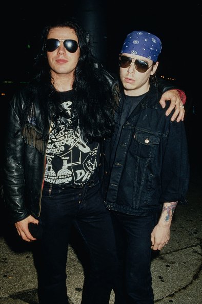 + 𝕋ℍ𝔼 ℂ𝕌𝕃𝕋 // 1987 +
Ian & Kid Chaos 
📸 Vinnie Zuffante 
⚡ CFFC ⚡
*
*
*
{ #ianastbury #kidchaos #thecult #electric #era #shaman #rocknrollmessiahs #nationcult #cultzone #cffc #CLTRCHV @ASTBURY @officialcult }