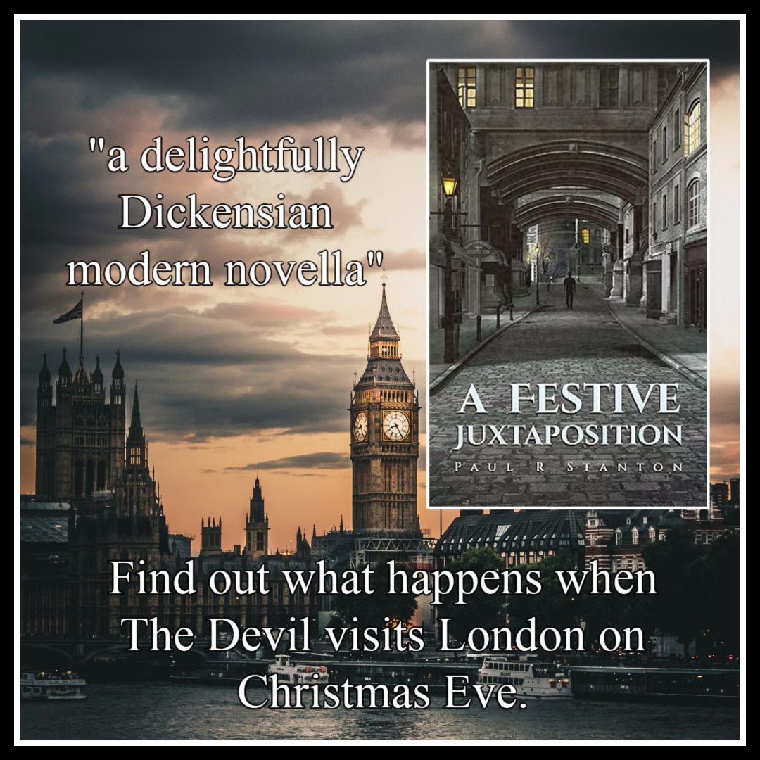 Entertaining and touching; beautifully written, it draws the reader in with its kindly written narratives of troubled lives and its elegant devil. A Festive Juxtaposition Paul R Stanton @PaulRStanton US amazon.com/Festive-Juxtap… UK amazon.co.uk/Festive-Juxtap… #BooksWorthReading