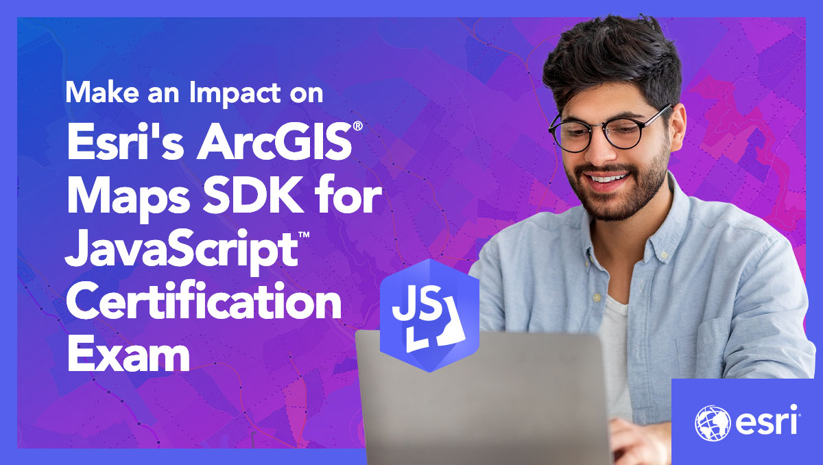 Calling all ArcGIS Maps SDK for JavaScript pro's! 💡 If you have 2+ years of experience, you're invited to help shape Esri's brand-new technical certification exam. 🔹Take this 15-minute survey, now through May 15: esri.social/F2fg50Rz38A Thanks in advance!💙