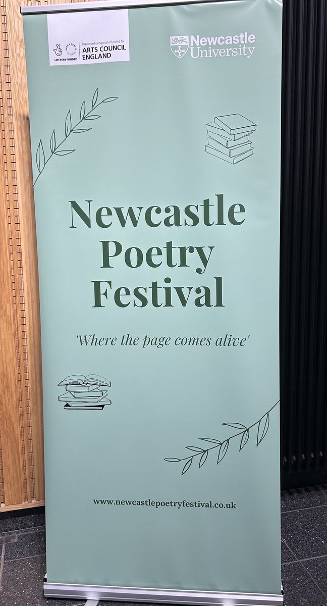 Launch of the Newcastle Poetry Festival ⁦@UniofNewcastle⁩. Place-based poetry! What’s not to like? 😍 #WeAreNcl